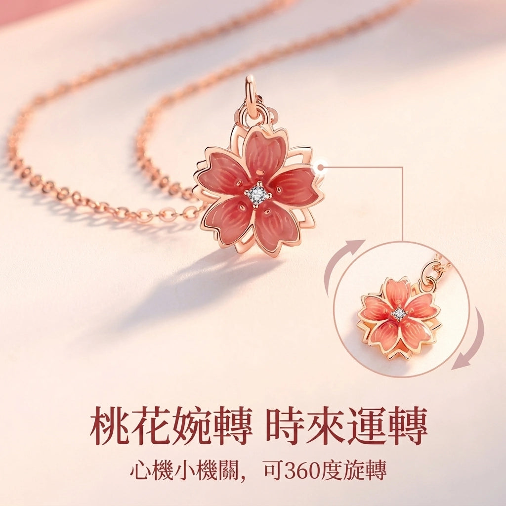 桃花項鏈