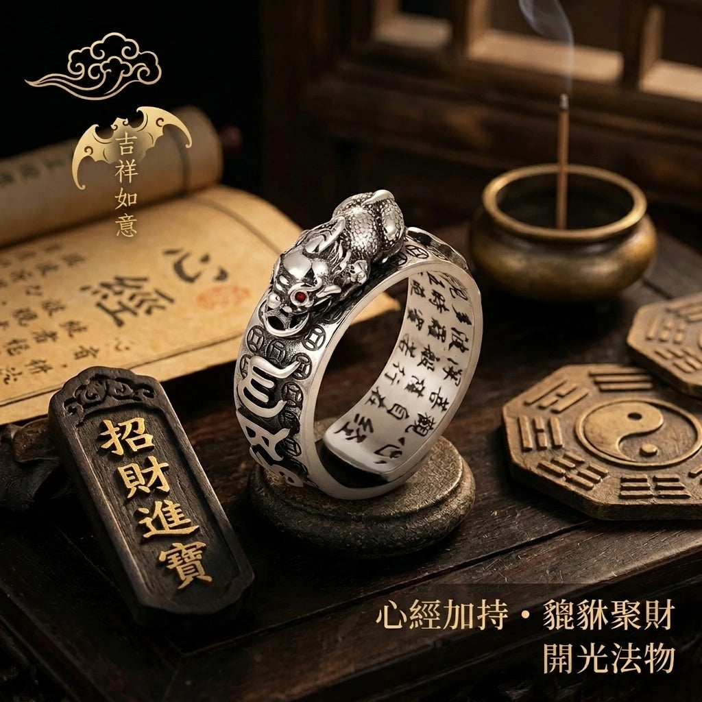 貔貅心經戒指